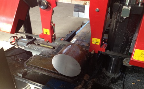 阳新卧式带锯床加工时出现明显振荡如何排查？